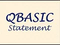 Qbasic general statements