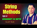 String Manipulations JavaScript in Depth