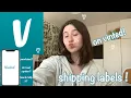 VINTED shipping label How to get them And more