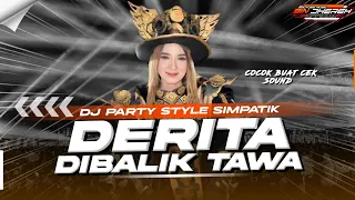 dj derita dibalik tawa style dangdut simpatik bass gayeng