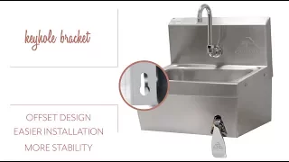 Advance Tabco 7-PS-62 Wall Mount Commercial Hand Sink