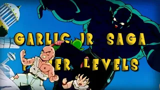 Dragon Ball Z - Garlic Jr Saga Power Levels