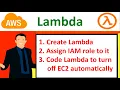 How to create Lambda server based on Python in AWS