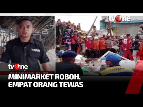 Korban Tewas Ambruknya Minimarket Bertambah Satu Orang