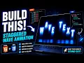 Build an Amazing Staggered Wave Text Animation with HTML CSS Modern Text Effects Tutorial