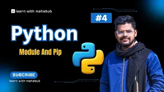 Python Module And Pip Bangla Tutorial 2024 Learn With Mahabub