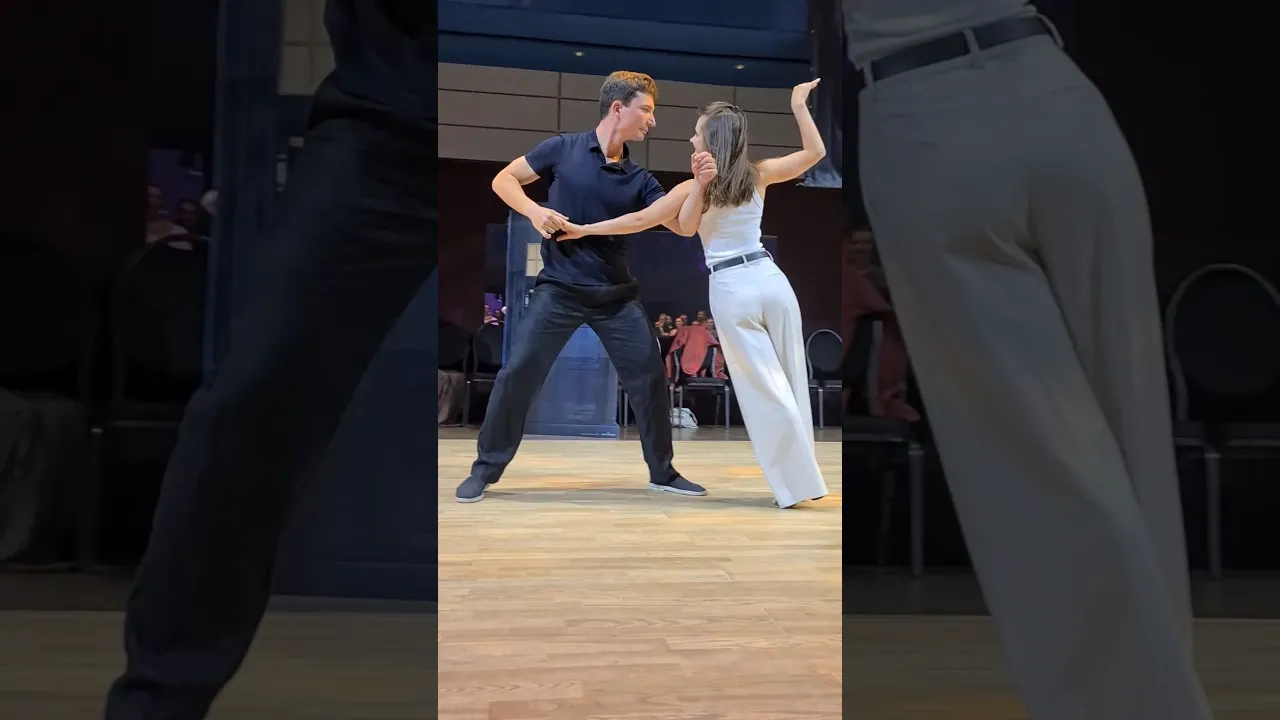 West Coast Swing Improvisation Part 1 #semionmaria #westcoastswing #modernswing #improvisation