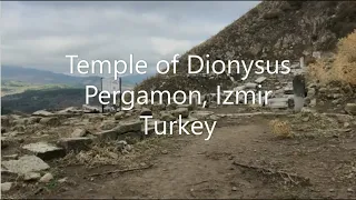 Temple Of Dionysus Pergamon Izmir Turkey 