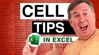 Excel - Excel Tips How to Create Helpful Tooltips with Data Validation