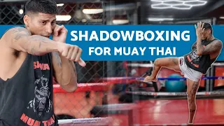 How to SHADOWBOX Correctly in MUAY THAI 🥊 Shadowboxing for Beginners