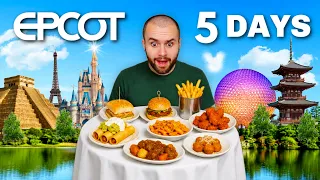 I Only Ate Epcot Food for 5 DAYS - Food and Wine Festival 2026 Disney World Challenge