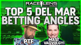 TOP 5 Betting Angles for 2025 Del Mar Equibase Race Lens