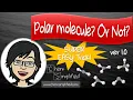 How to determine if a molecule is POLAR or NOT SUPER EASY way Must Watch - Dr K
