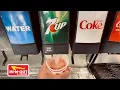 Coca-Cola, 7Up, Dr. Pepper, Barq’s Root Beer, Lemonade, Iced Tea at In N Out Soda Fountain Machine