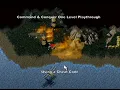 Command Conquer Air Strike Short Playthrough using a PS1 Cheat Code D