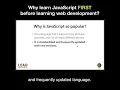 First Programming Language to Learn - Javascript