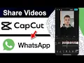 Download Lagu How To Share CapCut Videos To WhatsApp (Step By Step)