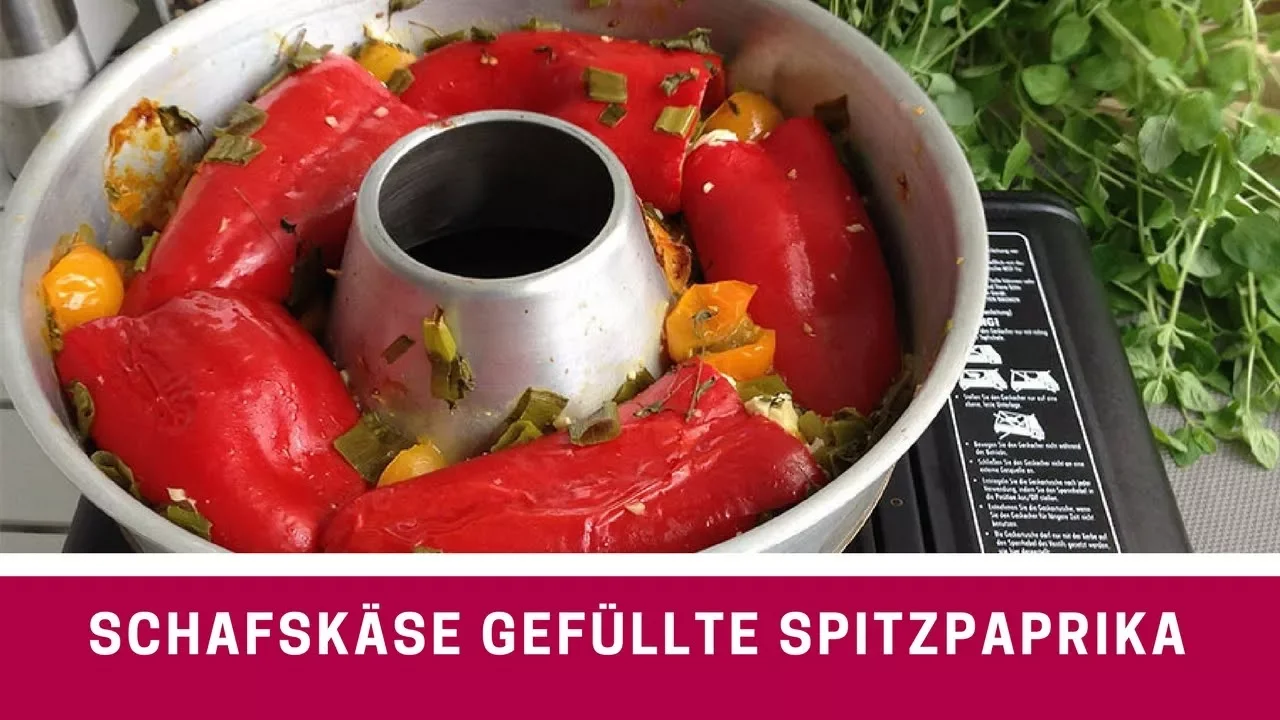 
          
          
          
            
            Schafskäse gefüllte Spitzpaprika (Omnia Backofen)
          
        . 