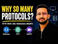 Network Protocols Explained WebSocket WebRTC SSE Grap L REST