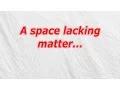A space lacking matter CodyCross