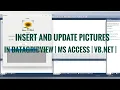 How to insert and update pictures in datagridview using MS Access in VB net