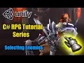 Unity RPG Tutorial - Enemy Selection System