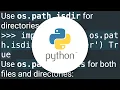 How do I check if directory exists in Python