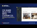 Bricks Builder - Styling CSS Inner Selector Hover Effect Enhanced Version
