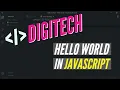Hello World in JavaScript