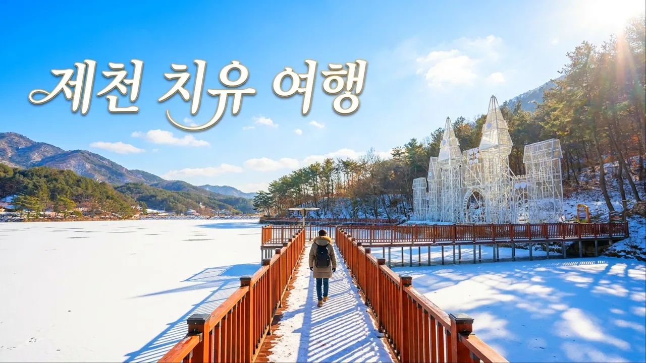 제천 의림지 비룡담저수지 솔밭공원 한방치유숲길 호젓한 여행지 한번쯤 가볼만한 곳 Korea's quiet winter destination サムネイル
