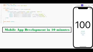 Counter App using React native