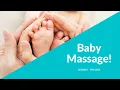 Massage for Babies Lesson 1 Baby leg routine massage tutorial