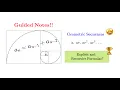 Sequences Part 2 Recursive Formulas and Geometric Sequences Explained