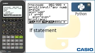 Python 5 The if command and the if-else command Part 1