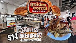 Golden Corral Endless Breakfast Buffet - 13 99 for 100 Items
