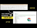 How to Make API File Easy to Read Using Chrome Extension Fetch API in Structure Form In Hindi