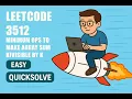 LeetCode 3512 Minimum Operations to Make Array Sum Divisible by K easy quicksolve