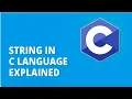 String Functions in C Programming strstr strrev strlen strcpy strcmp