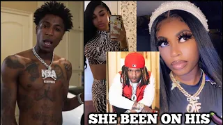 nba youngboy sends crazy message to somebody asian doll says jania been on king vons 