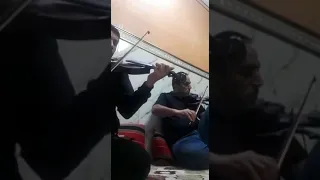 عزف كمان حب ايه دندنها