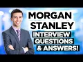Download Lagu MORGAN STANLEY Interview Questions \u0026 Answers! (Interview Preparation, Top Tips \u0026 Example Answers!)