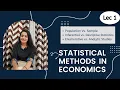 Population Vs Sample Inferential Vs Descriptive Statistics Enumerative Vs Analytic Studies
