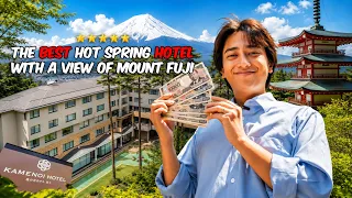 My Japanese Friend Showed Me a Mt. Fuji Hotel with an AMAZING Buffet... But It Was a Trap?! 🗻