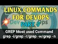 Linux commands for devops grep - i find grep