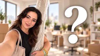 New office loading 👀 ... عاوتاني كان جري و عاوتاني راحلة