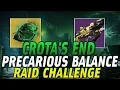 The BEST Way To Complete PRECARIOUS BALANCE Master Raid Challenge in Crota s End Destiny 2
