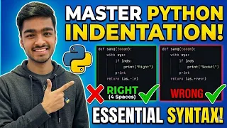 Learn Python Indentation Syntax Essentials for Python Code