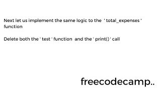 Learn Lambda Functions by Building an Expense Tracker Python Beta Cert Step 15