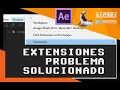 After Effects 2019 won t open extensions - SOLVED