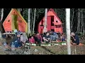 Download Lagu Camping hujan deras keseruan makan enak rame rame di atas daun pisang tidur nyenyak